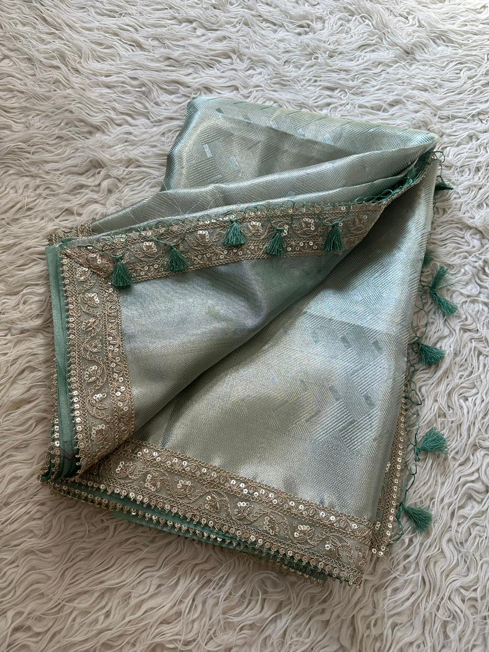 Ethereal Tissue Saree