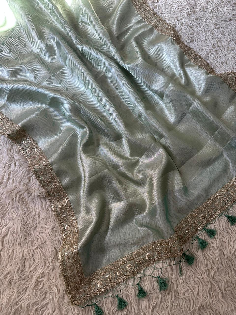 Ethereal Tissue Saree
