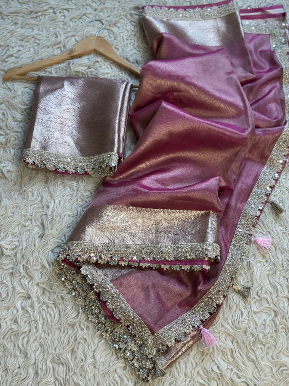 Maharani Tissue Saree