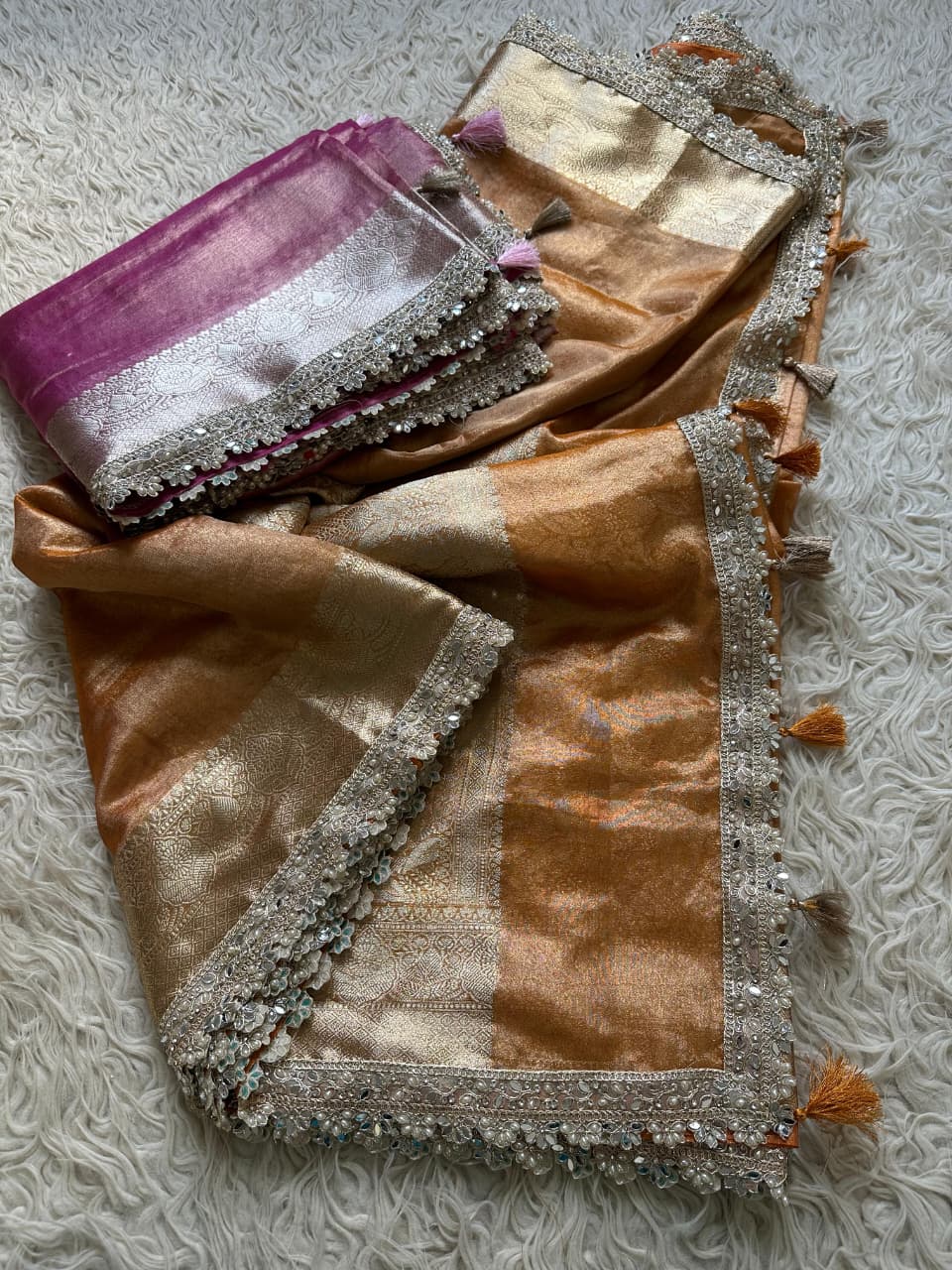 Maharani Tissue Saree