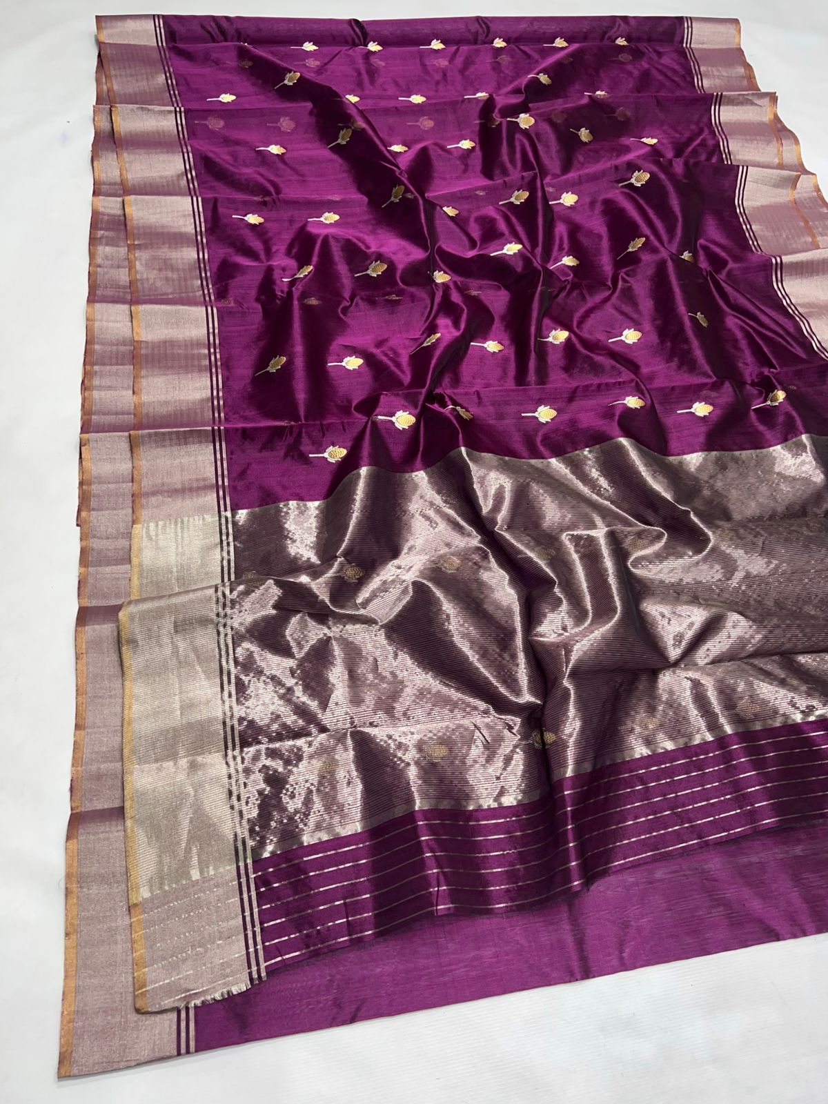 Bahaar silk saree