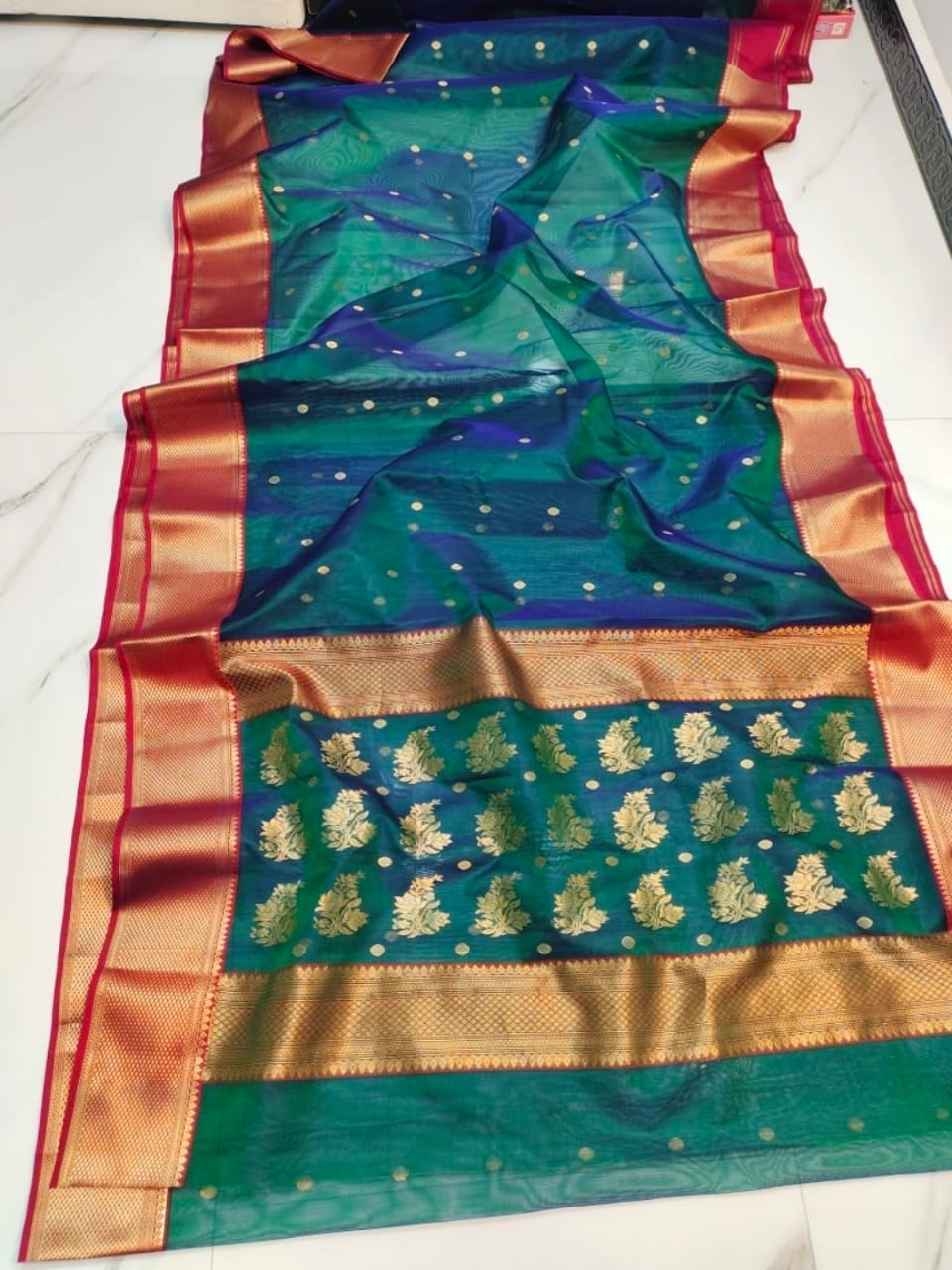 Evergreen Katan Silk Saree