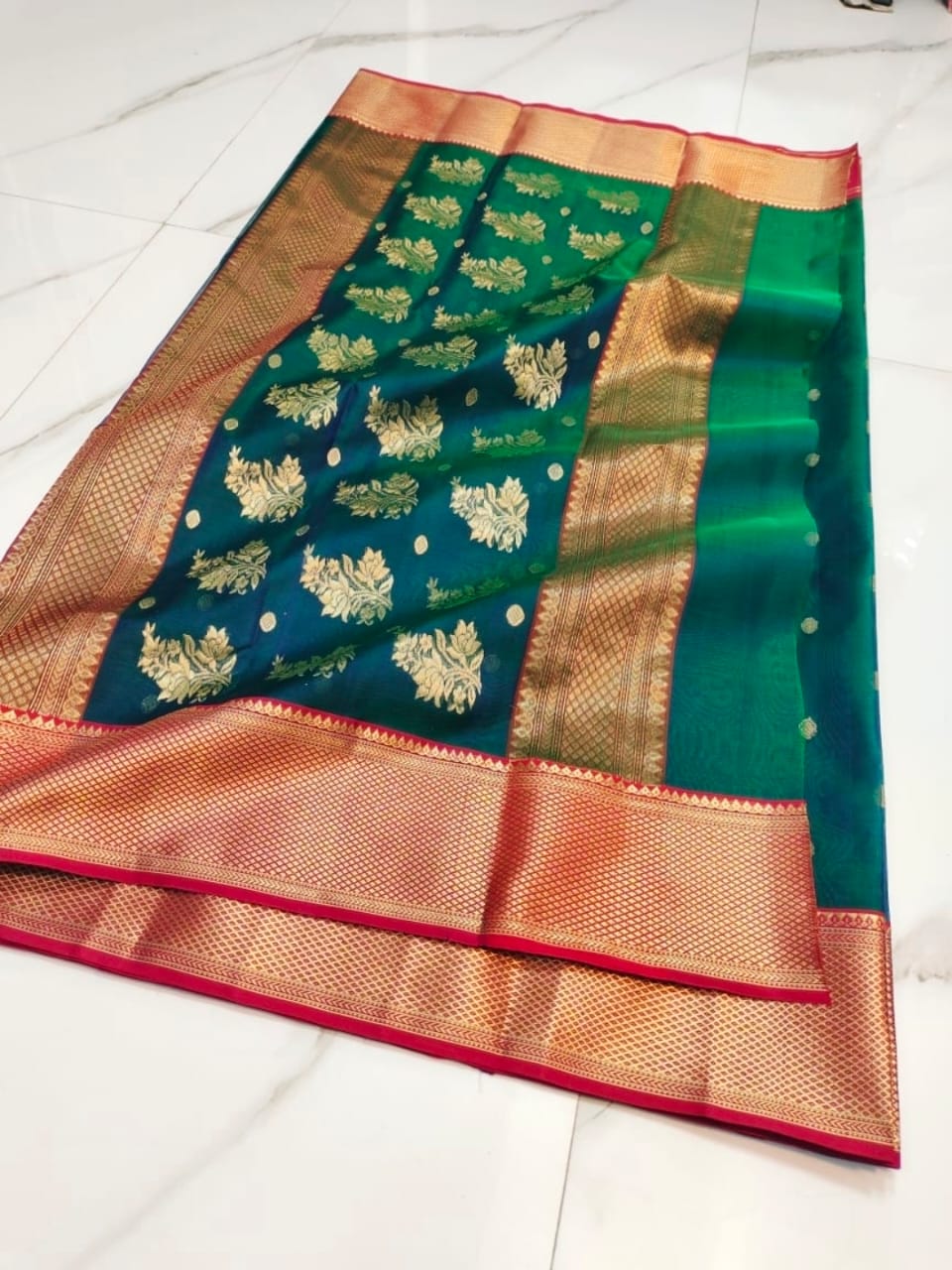 Evergreen Katan Silk Saree