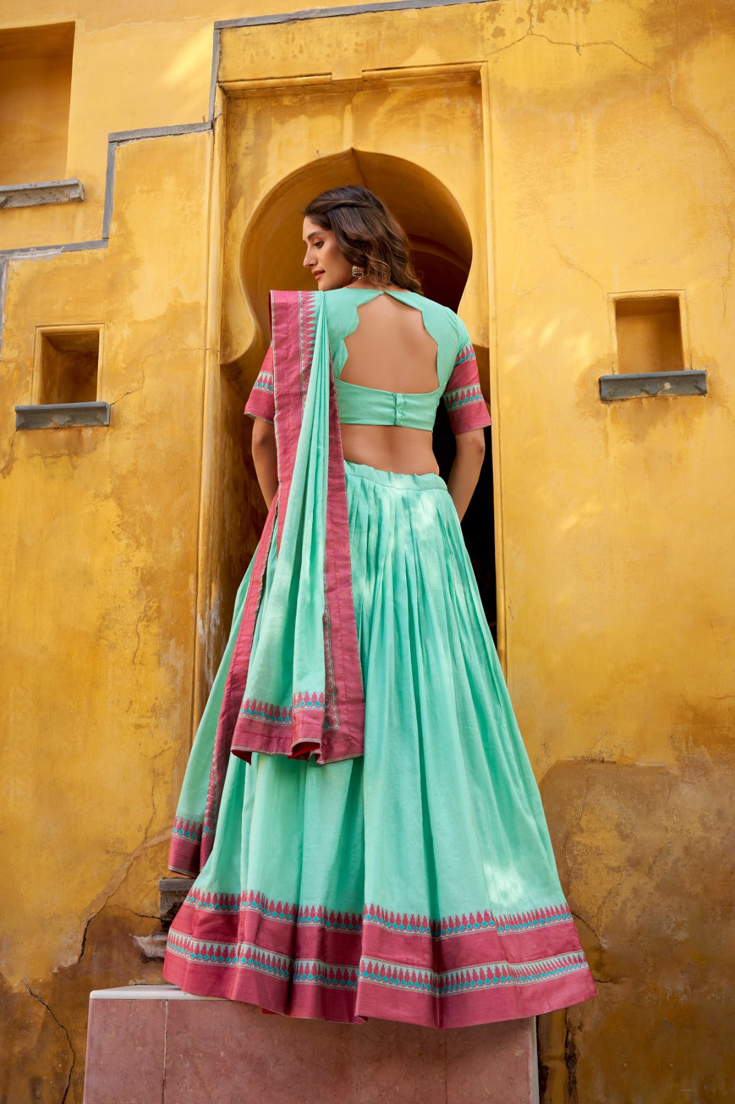 Sumathi Pure Chanderi Thread Work