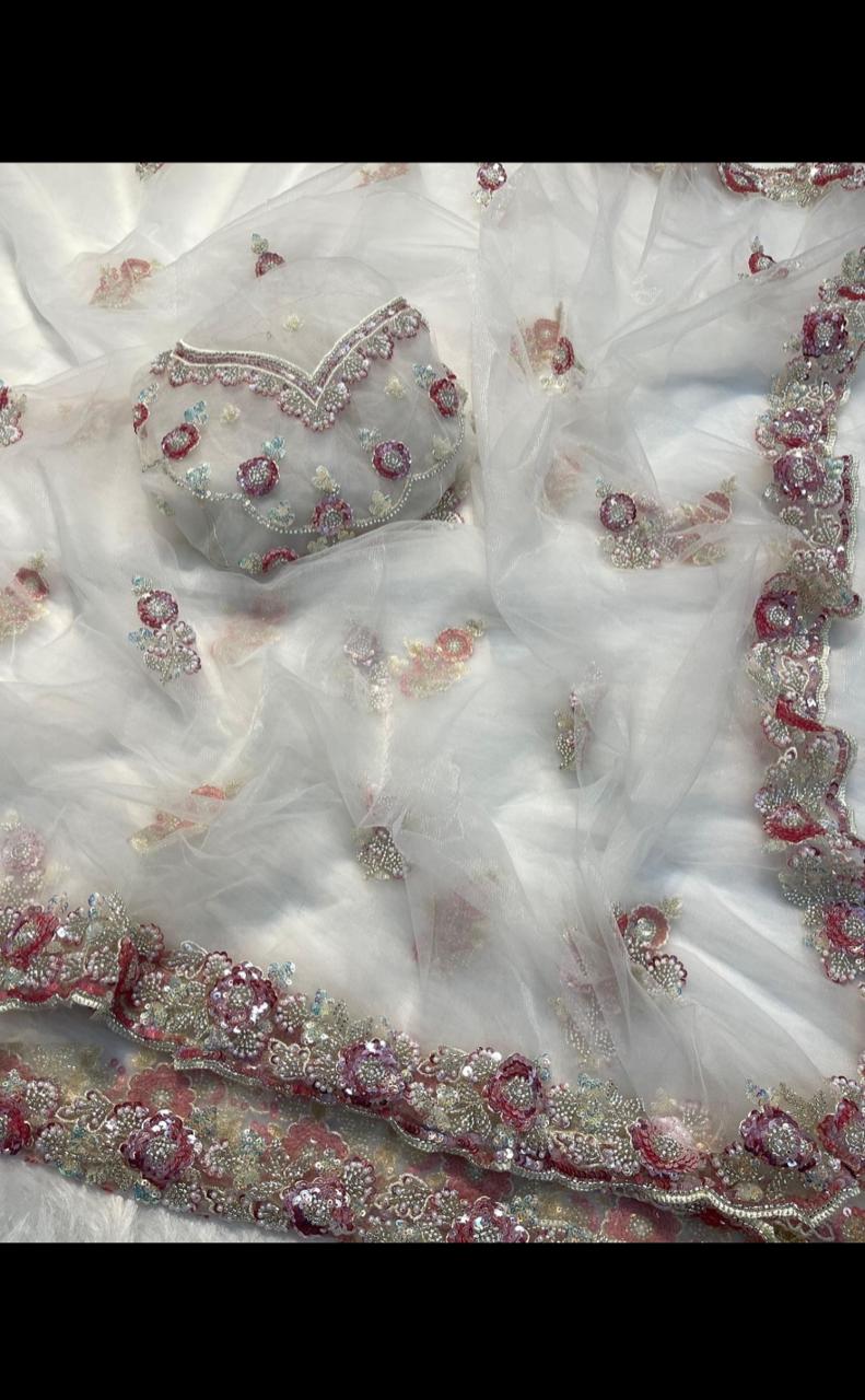 Organza Saree