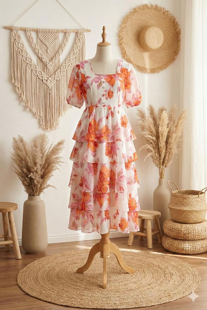 Floral Dreamy Maxi Dress