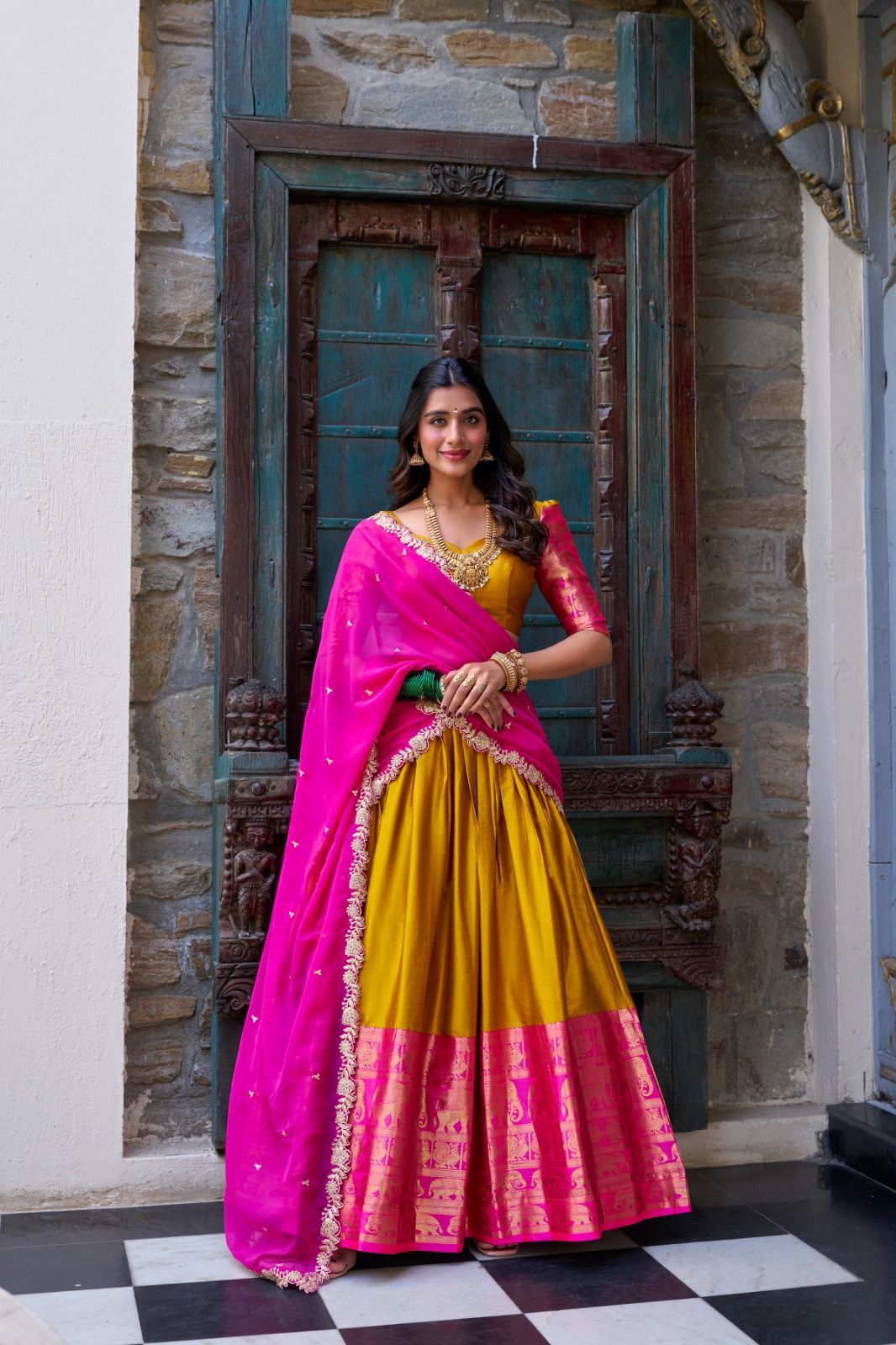 Tarika Narayan Pattu Lehenga Choli