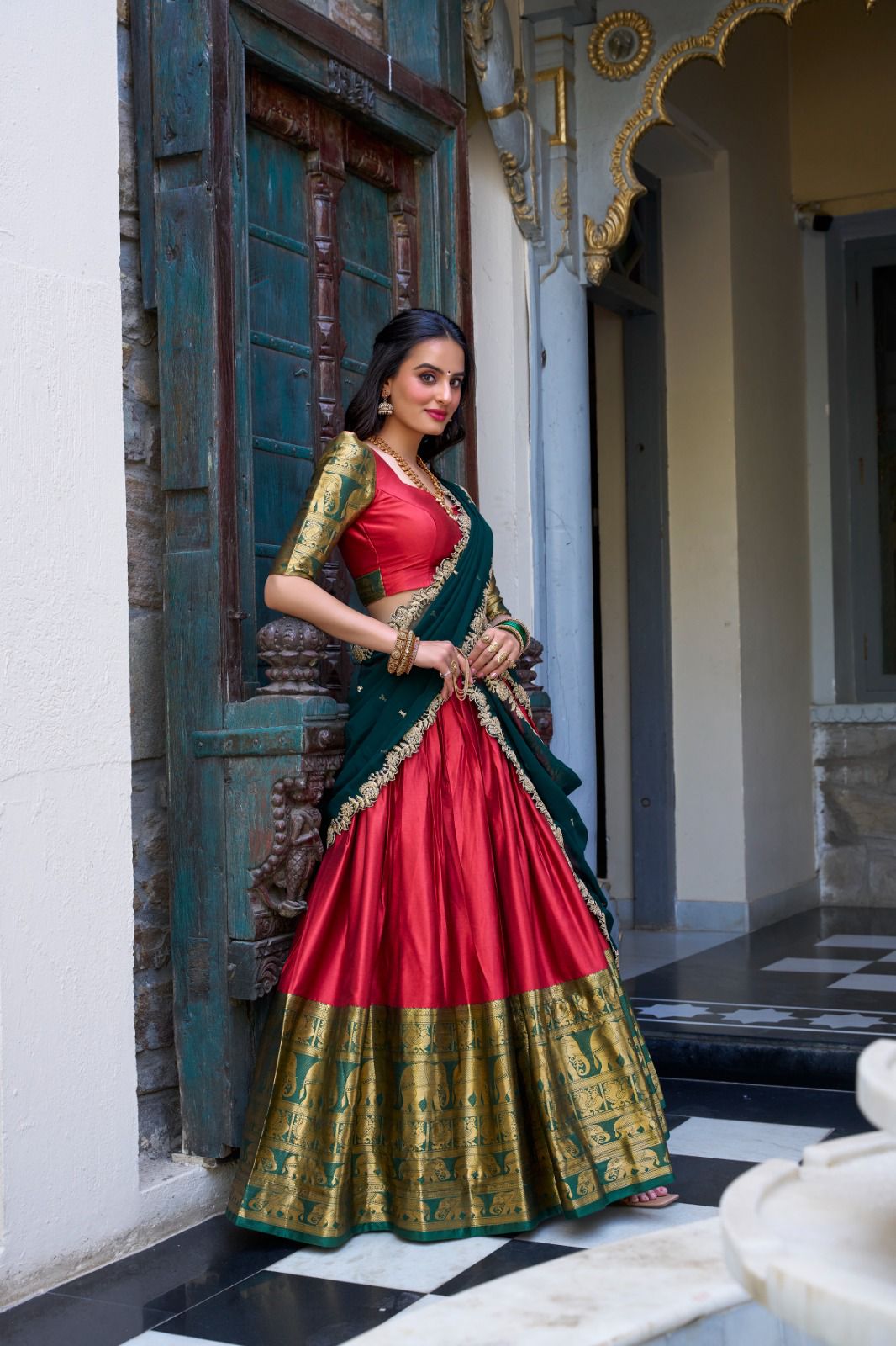 Tarika Narayan Pattu Lehenga Choli