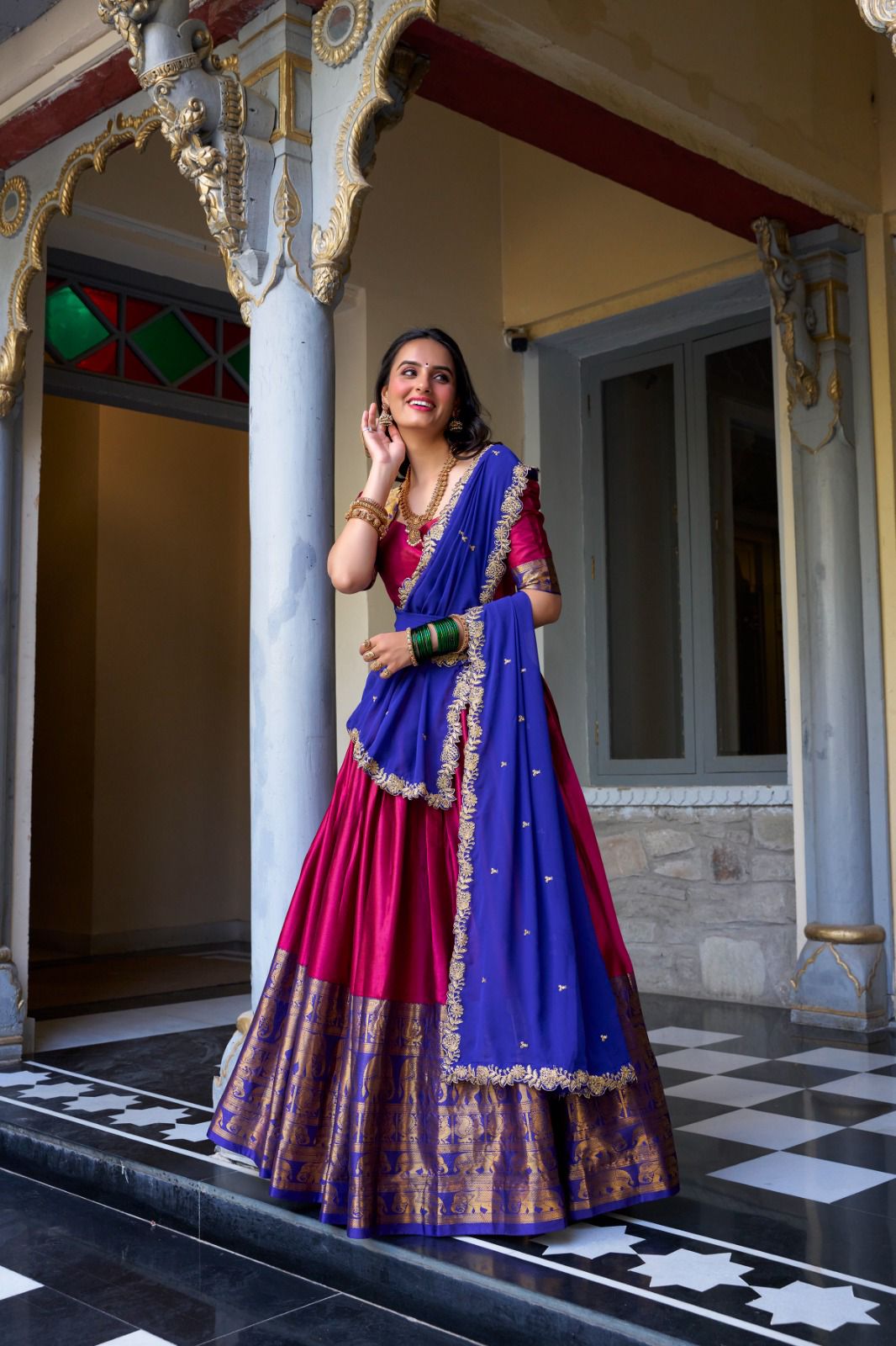 Tarika Narayan Pattu Lehenga Choli