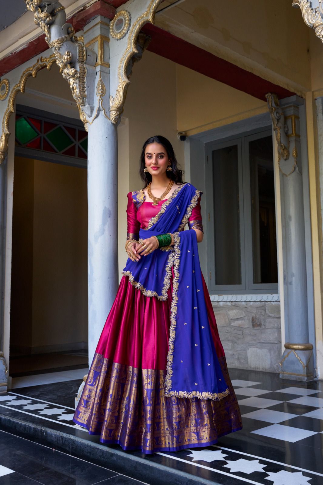 Tarika Narayan Pattu Lehenga Choli
