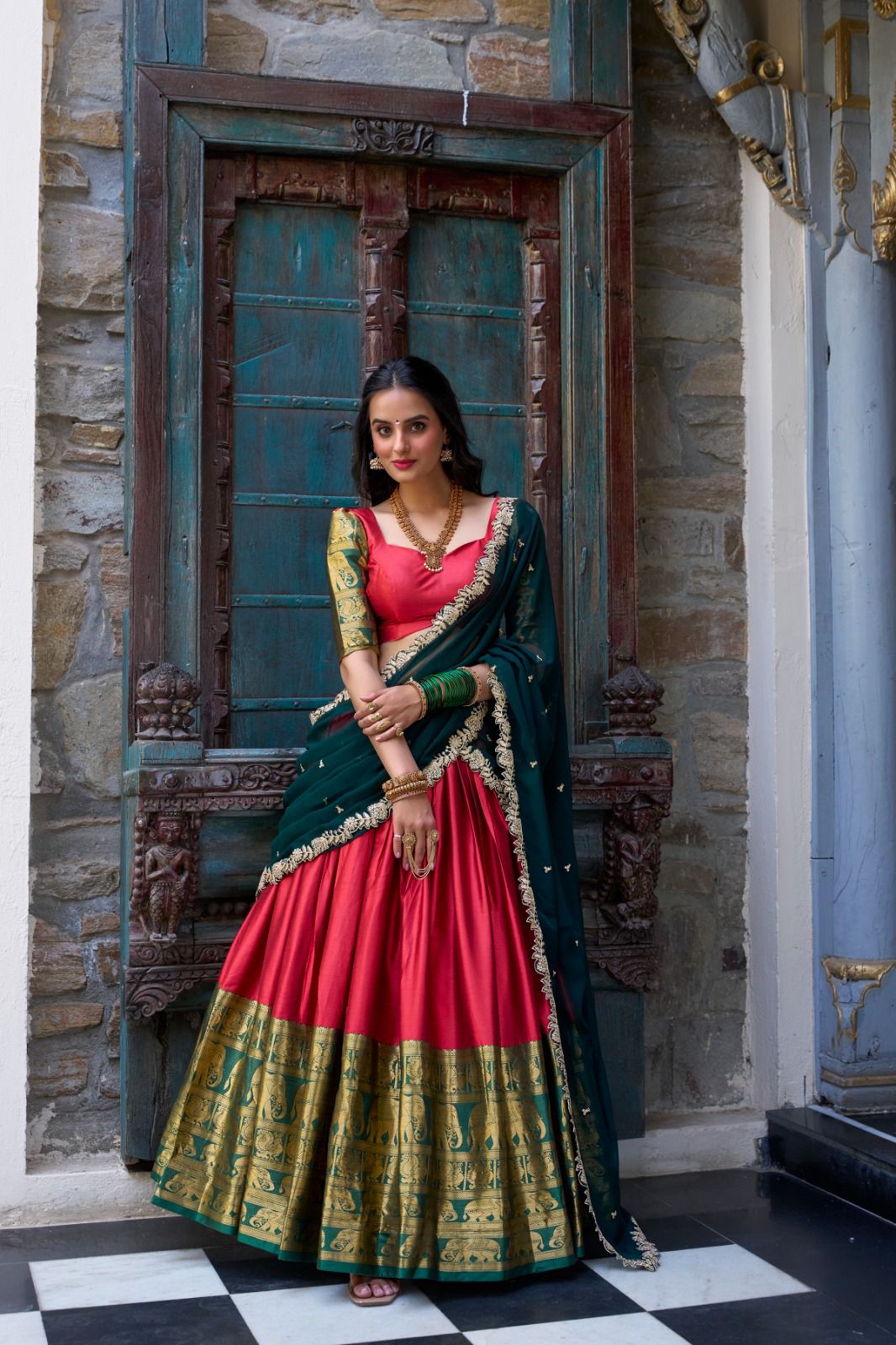 Tarika Narayan Pattu Lehenga Choli