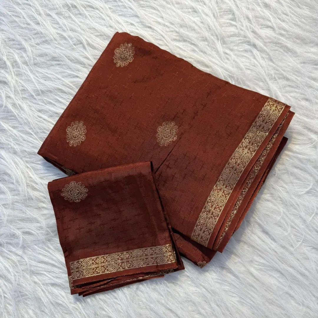 Zari dola silk saree