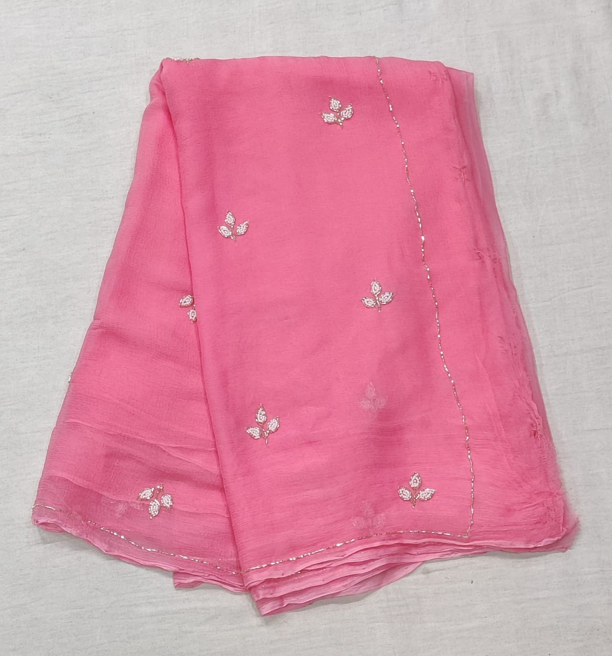 Chiffon With Pearls