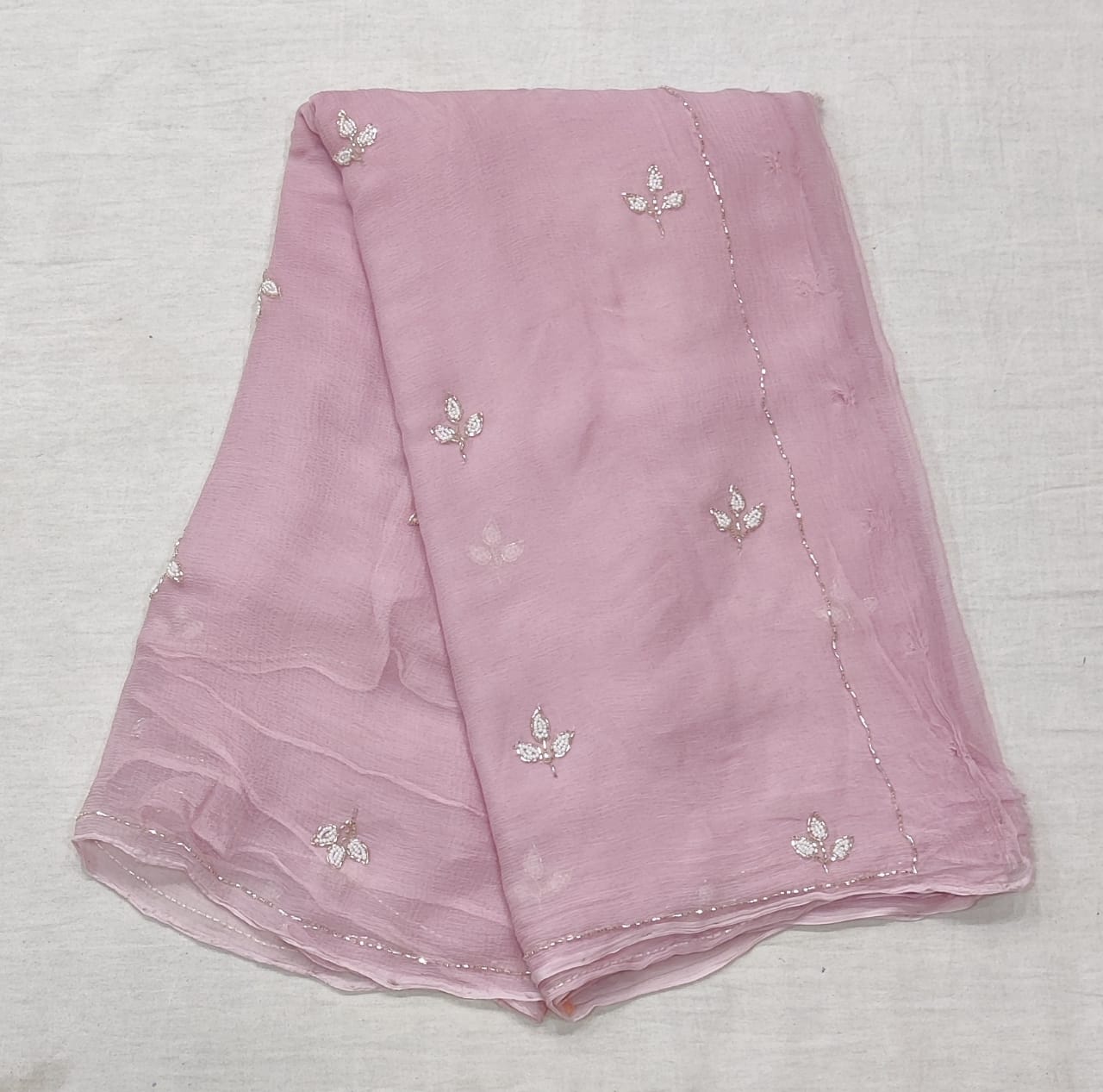 Chiffon With Pearls