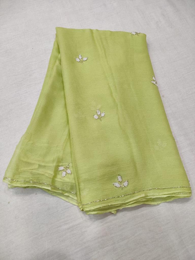 Chiffon With Pearls