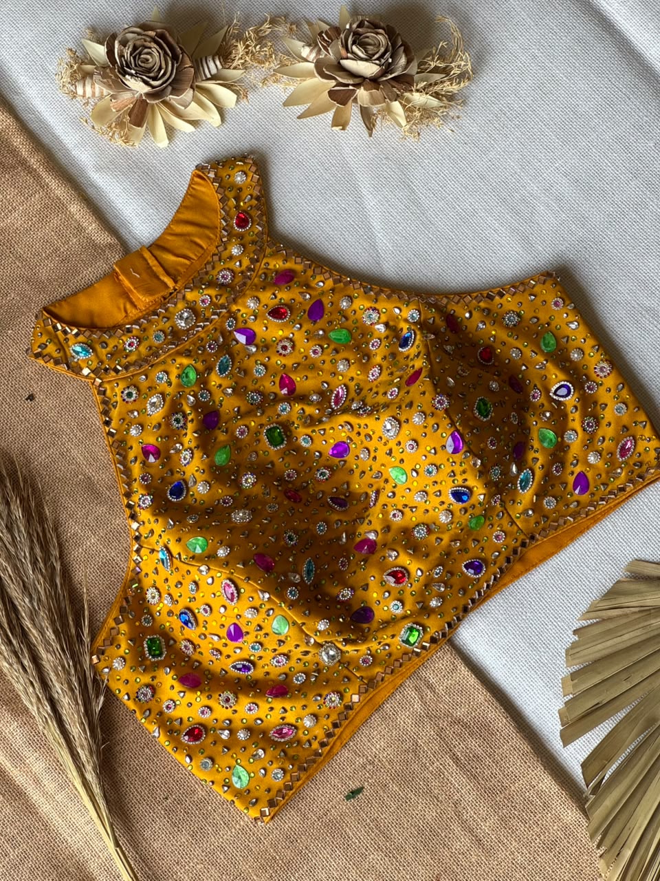 Gemstone Embellished Designer Blouse