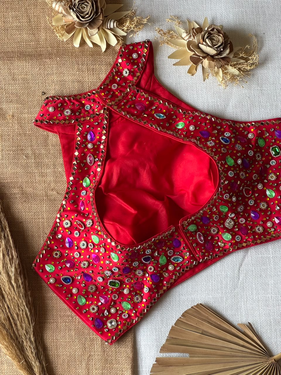 Gemstone Embellished Designer Blouse
