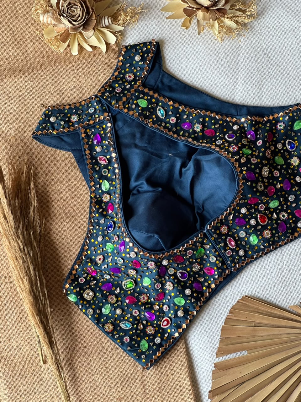Gemstone Embellished Designer Blouse