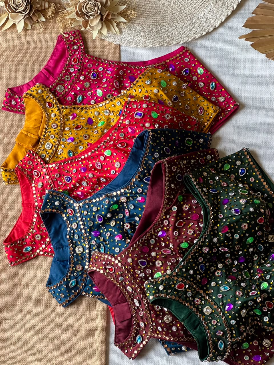 Gemstone Embellished Designer Blouse