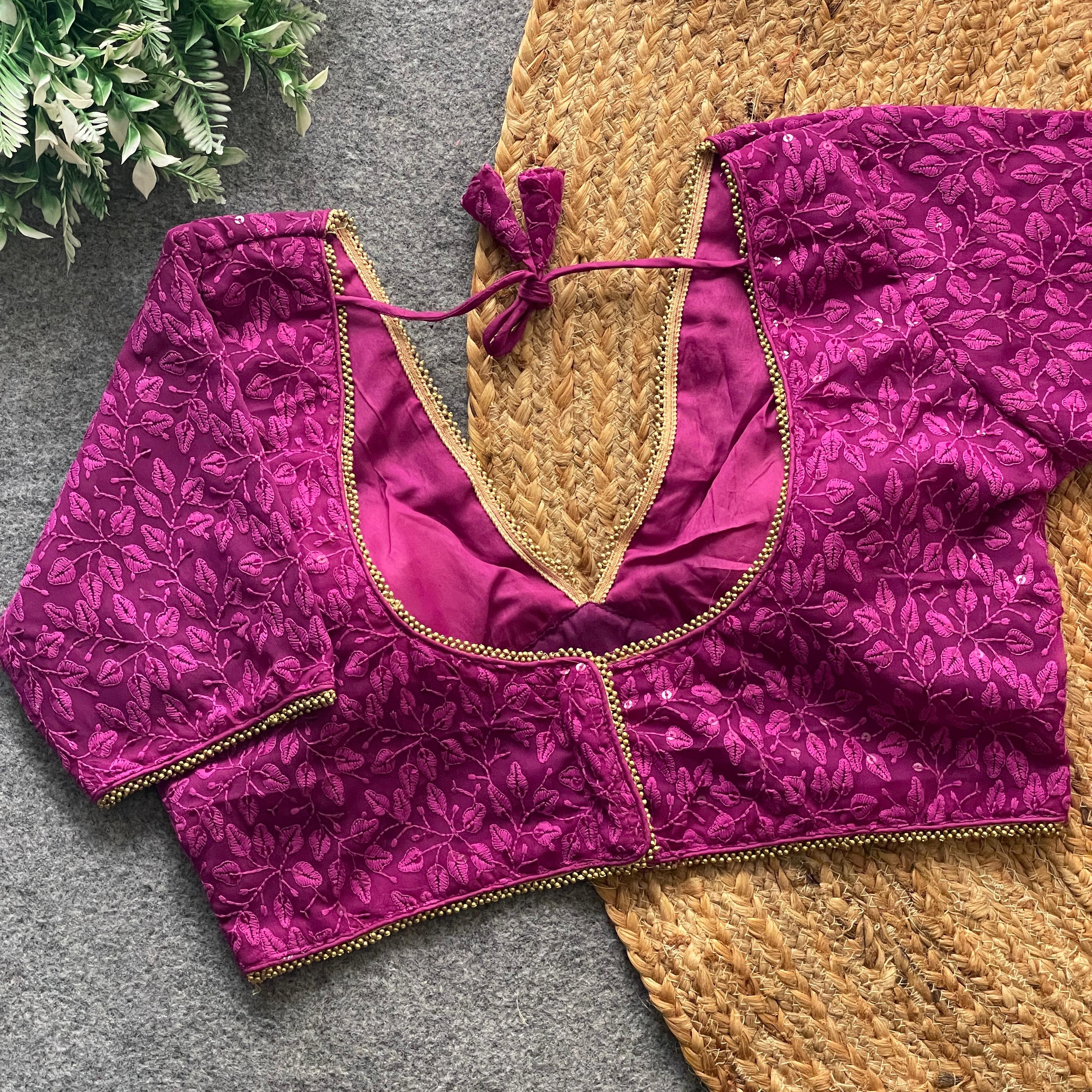Chikankari Blouse