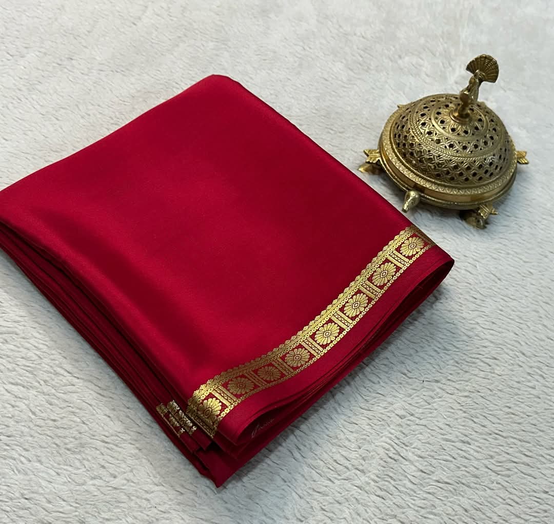 Mysore silk saree