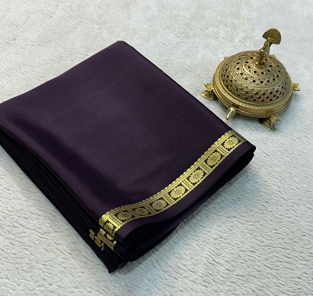 Mysore silk saree