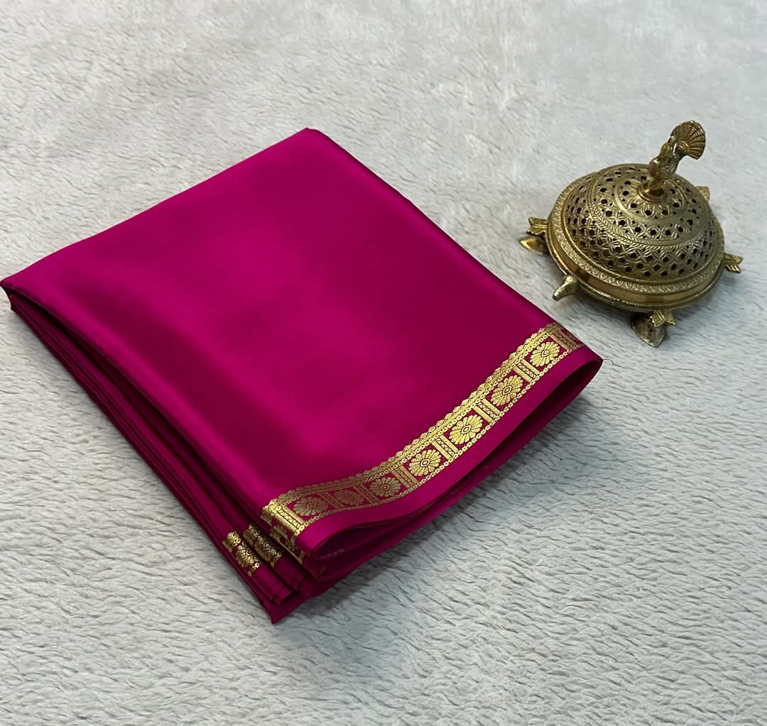 Mysore silk saree