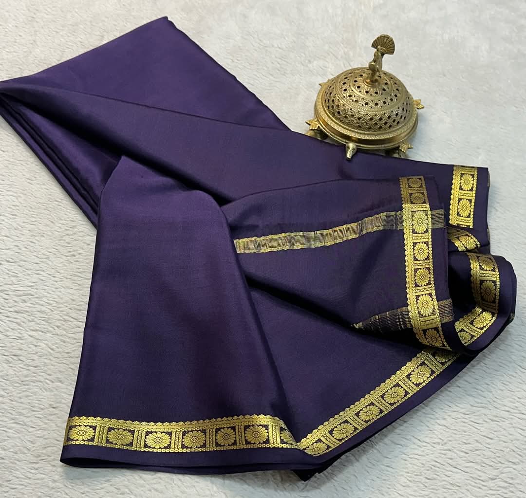 Mysore silk saree