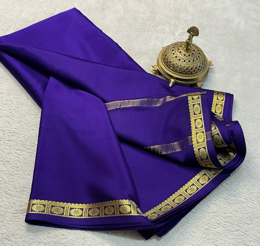 Mysore silk saree