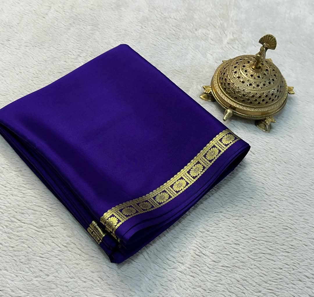 Mysore silk saree