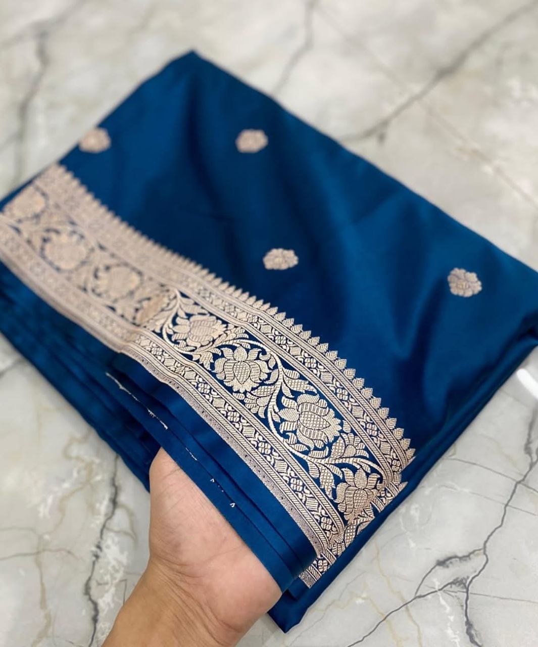 Banarasi Mashru Katan Silk Saree