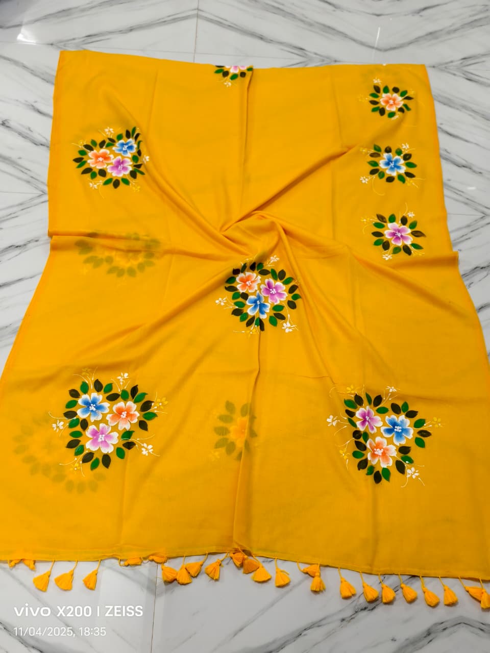 Hand Painted Saree
