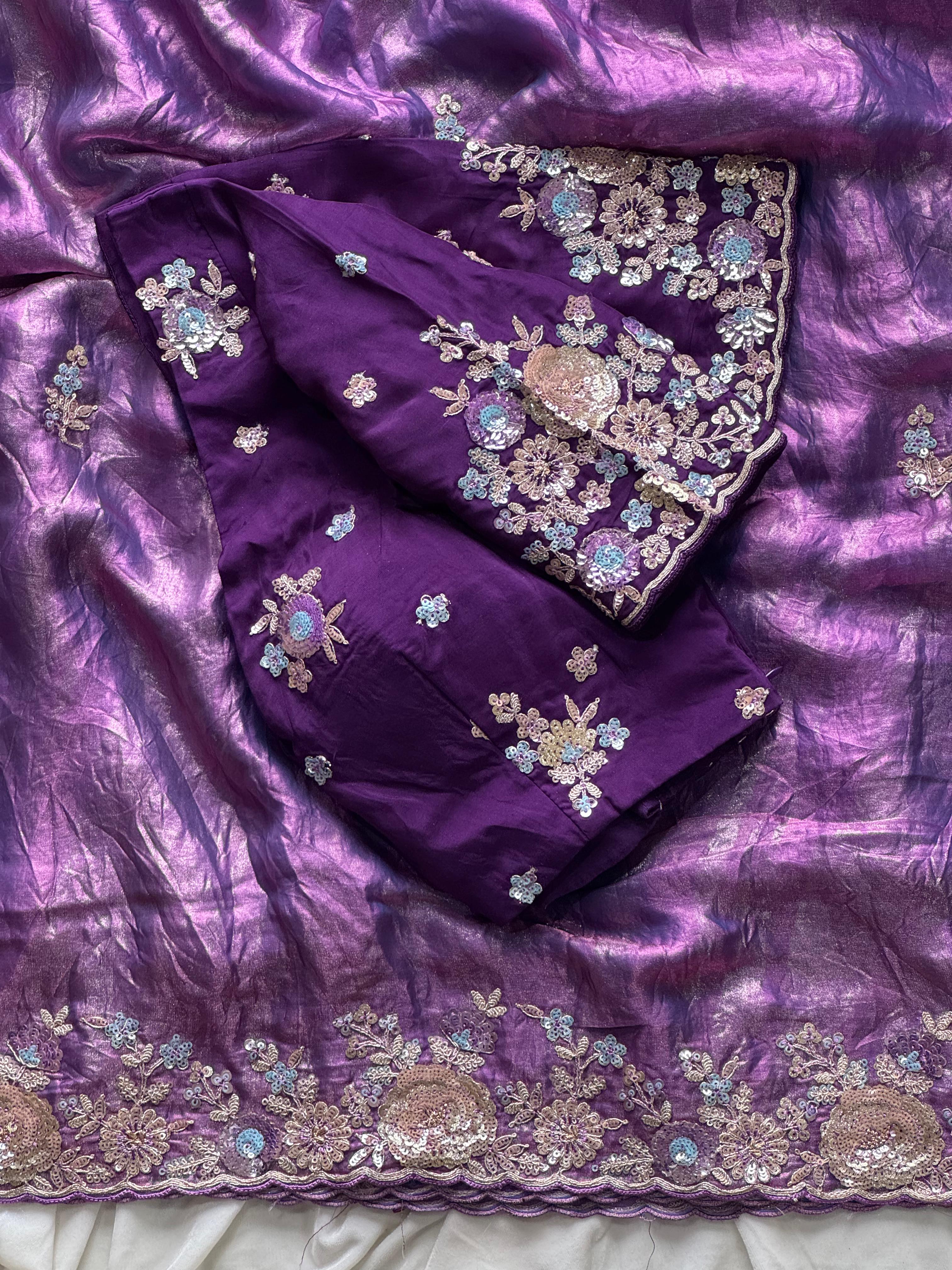 Space  Silk Saree