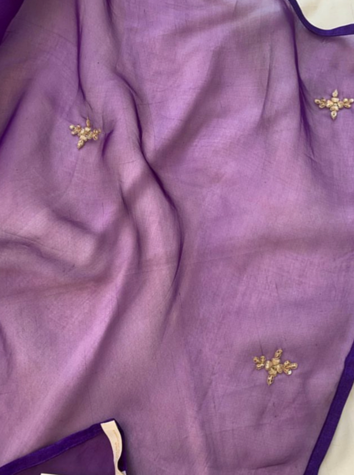 Pure Organza Silk Saree